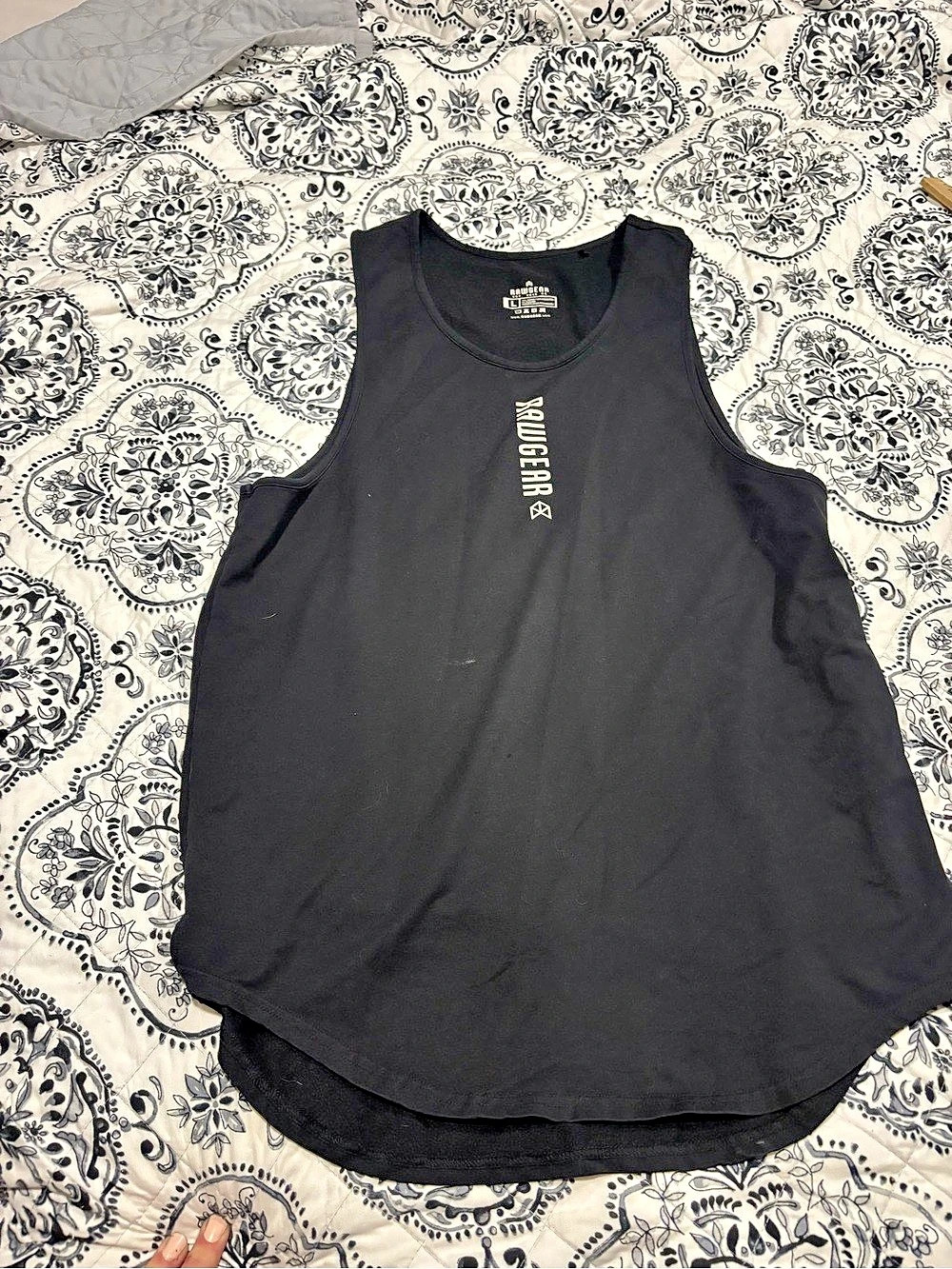 Rogue Black Athletic Tank Top Size Large
